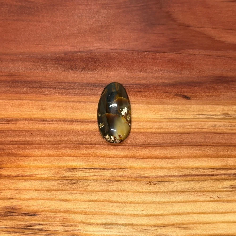 Blue Mountain Jasper Oval Cabochon Large Polished Loose Gemstone Jewelry Making
